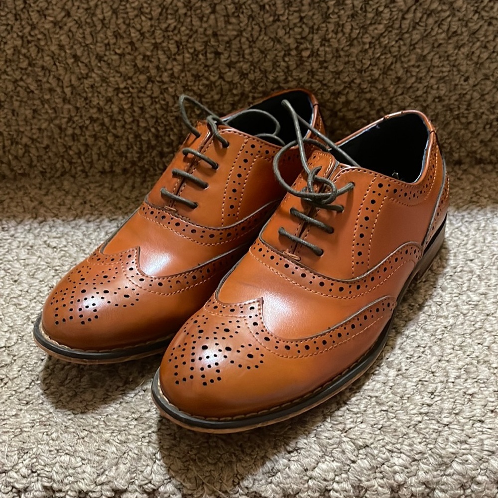 Boys Wingtip Dress Shoes